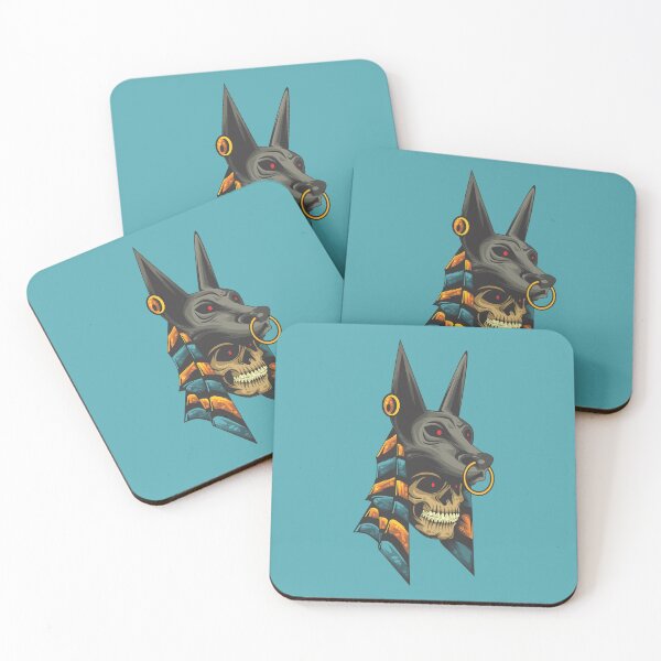 Item preview, Anubis Skull designed and sold by leen12 Art Designs Prints.