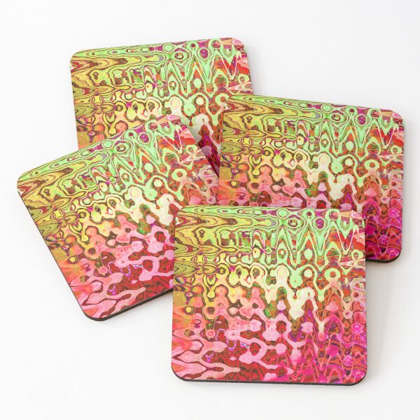Item preview, Hippie Style Abstract Groovy Exotic Colors Happy Maximalism for Eccentric Flashy Maximalist 2 of 4 designed and sold by Beachy.