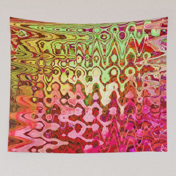 Item preview, Hippie Style Abstract Groovy Exotic Colors Happy Maximalism for Eccentric Flashy Maximalist 2 of 4 designed and sold by Beachy.
