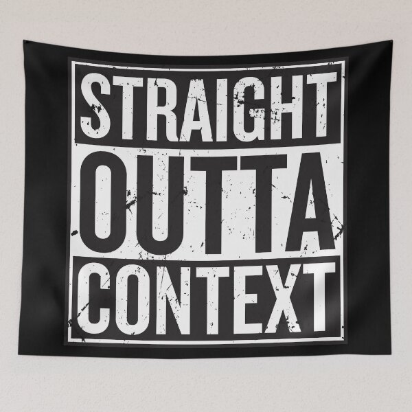 Item preview, STRAIGHT OUTTA CONTEXT designed and sold by Sean Irvin.