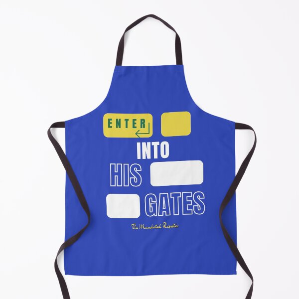 Item preview, ENTER into His Gates - Blue designed and sold by TheReporter1.