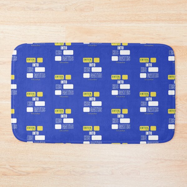 Item preview, ENTER into His Gates - Blue designed and sold by TheReporter1.