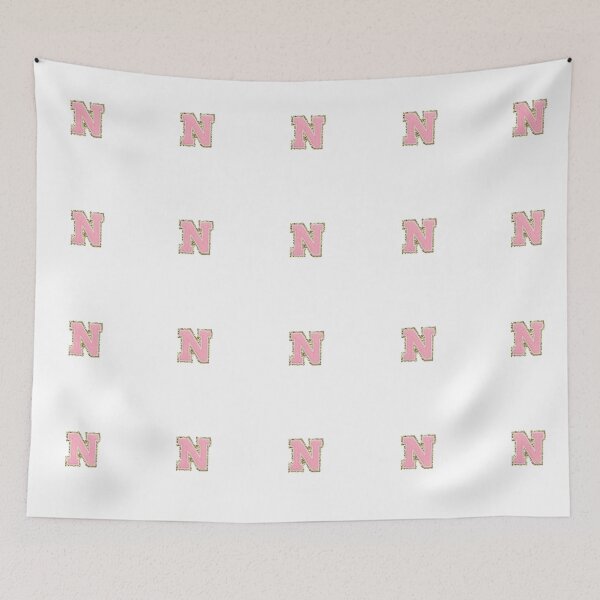 Item preview, Preppy Pink Varsity letter N designed and sold by Gracie’s  Gold.