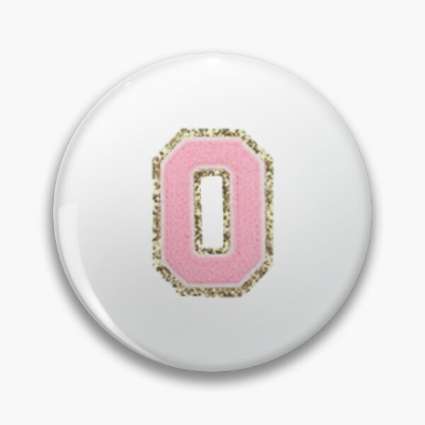 Item preview, Preppy Pink Varsity letter O designed and sold by Gracie’s  Gold.