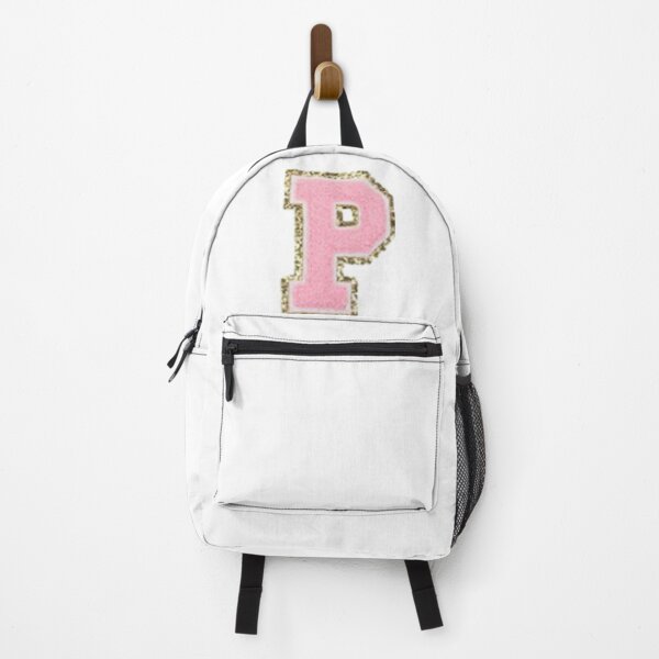 Item preview, Preppy Pink Varsity letter P designed and sold by Gracie’s Gold.