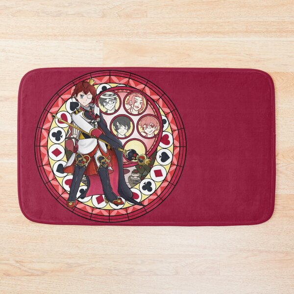 Item preview, Heartslabyul Stained Glass designed and sold by DiscordChan.
