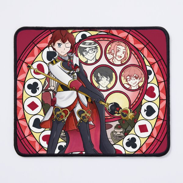 Item preview, Heartslabyul Stained Glass designed and sold by DiscordChan.