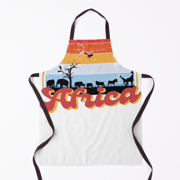 Item preview, Retro Africa with African Safari Animals designed and sold by KiffDesigns.