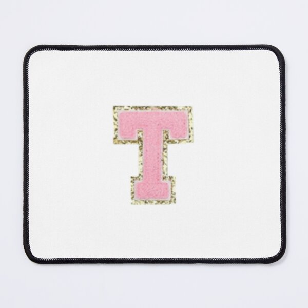 Item preview, Preppy Pink Varsity letter T designed and sold by Gracie’s  Gold.