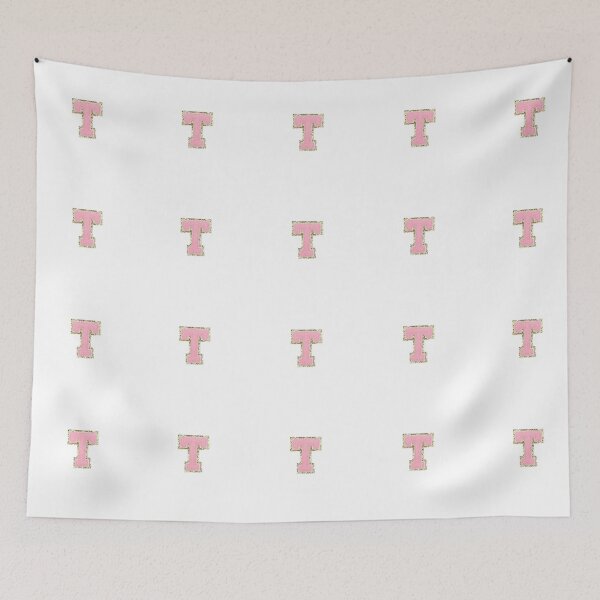 Item preview, Preppy Pink Varsity letter T designed and sold by Gracie’s  Gold.