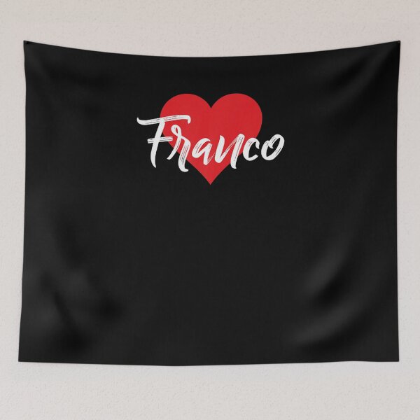 Item preview,  I Love Franco First Name Tshirt I Heart Named T Shirt designed and sold by silviavarelaa.