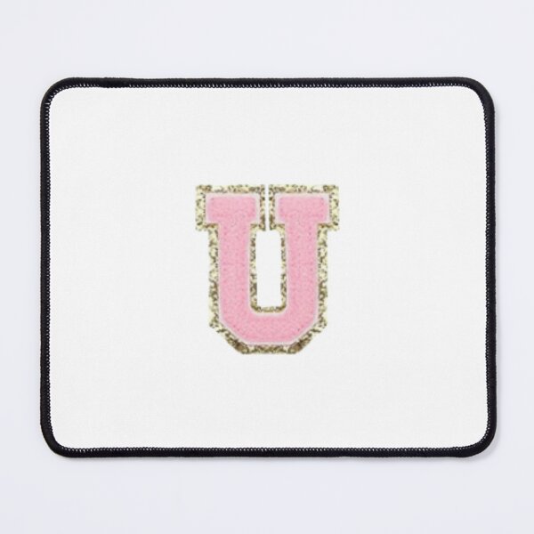 Item preview, Preppy Pink Varsity letter U designed and sold by Gracie’s  Gold.