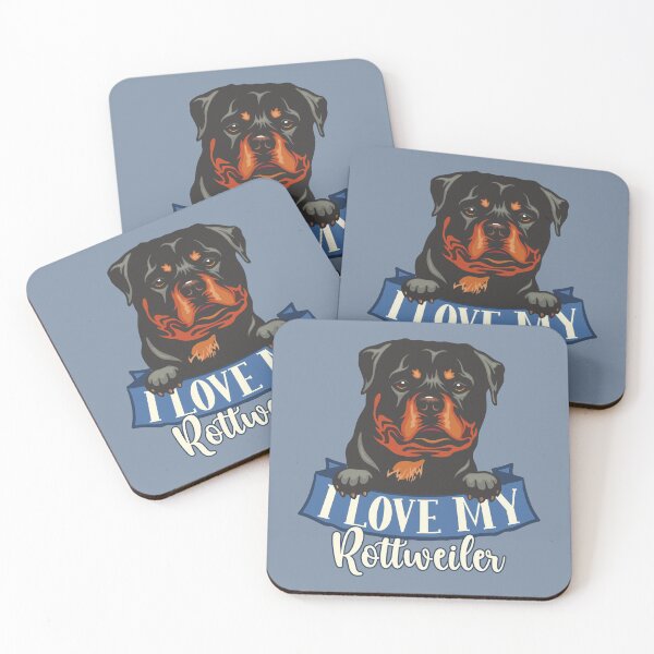 Item preview, I Love My Rottweiler - Rottie Owners designed and sold by DebbisPalette.