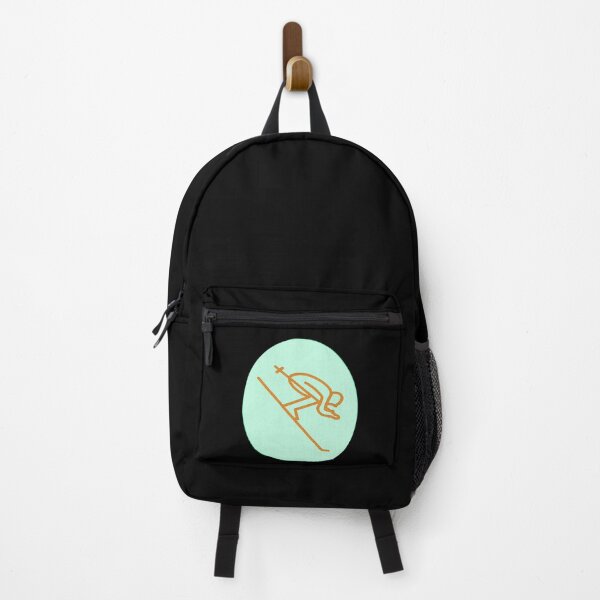 Item preview, Skiing - green circle designed and sold by softseller.