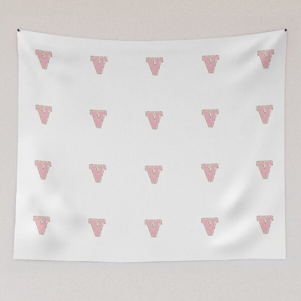 Item preview, Preppy Pink Varsity letter V designed and sold by Gracie’s  Gold.