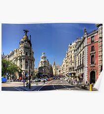 The end of the Calle de Alcalá Poster