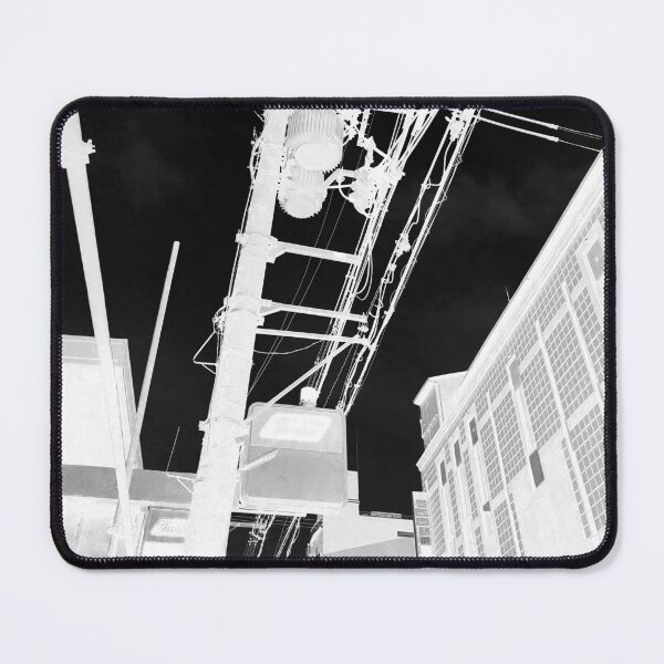 Item preview, Black White negative Electrical Wires of Osaka designed and sold by hockeng.