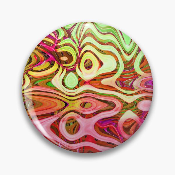 Item preview, Hippie Style Abstract Groovy Exotic Colors Happy Maximalism for Eccentric Flashy Maximalist 3 of 4 designed and sold by Beachy.