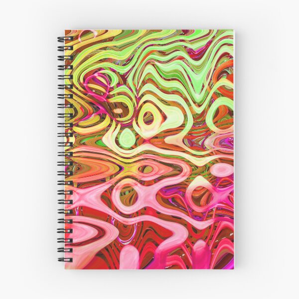 Item preview, Hippie Style Abstract Groovy Exotic Colors Happy Maximalism for Eccentric Flashy Maximalist 3 of 4 designed and sold by Beachy.