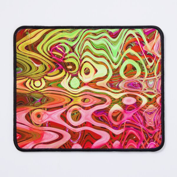 Item preview, Hippie Style Abstract Groovy Exotic Colors Happy Maximalism for Eccentric Flashy Maximalist 3 of 4 designed and sold by Beachy.