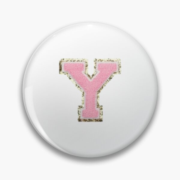 Item preview, Preppy Pink Varsity letter Y designed and sold by Gracie’s  Gold.