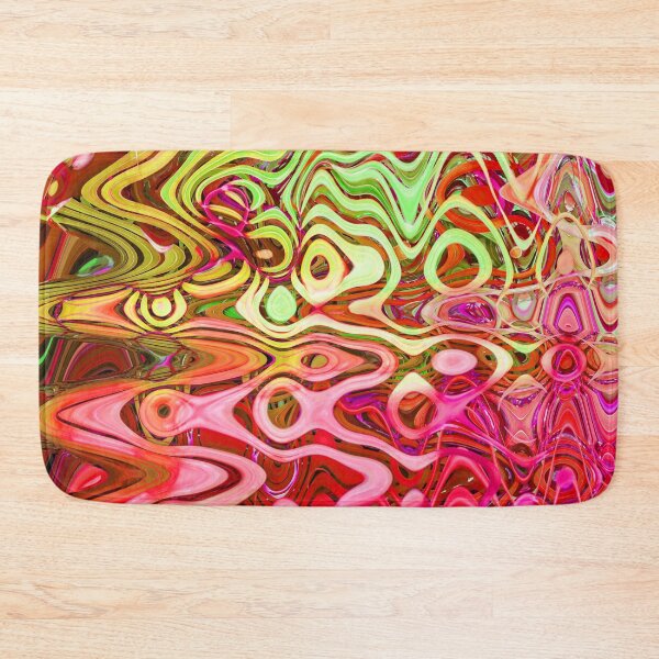 Item preview, Hippie Style Abstract Groovy Exotic Colors Happy Maximalism for Eccentric Flashy Maximalist 3 of 4 designed and sold by Beachy.