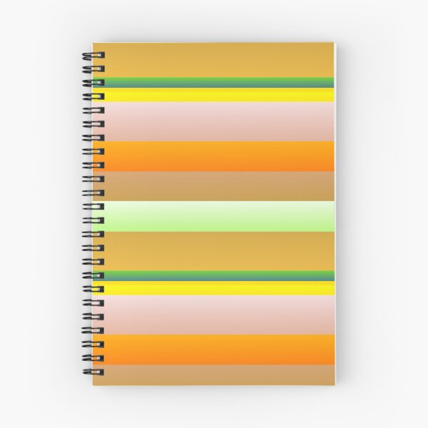 Item preview, Deep autumn colors striped | art deco color palette striped designed and sold by lausn.