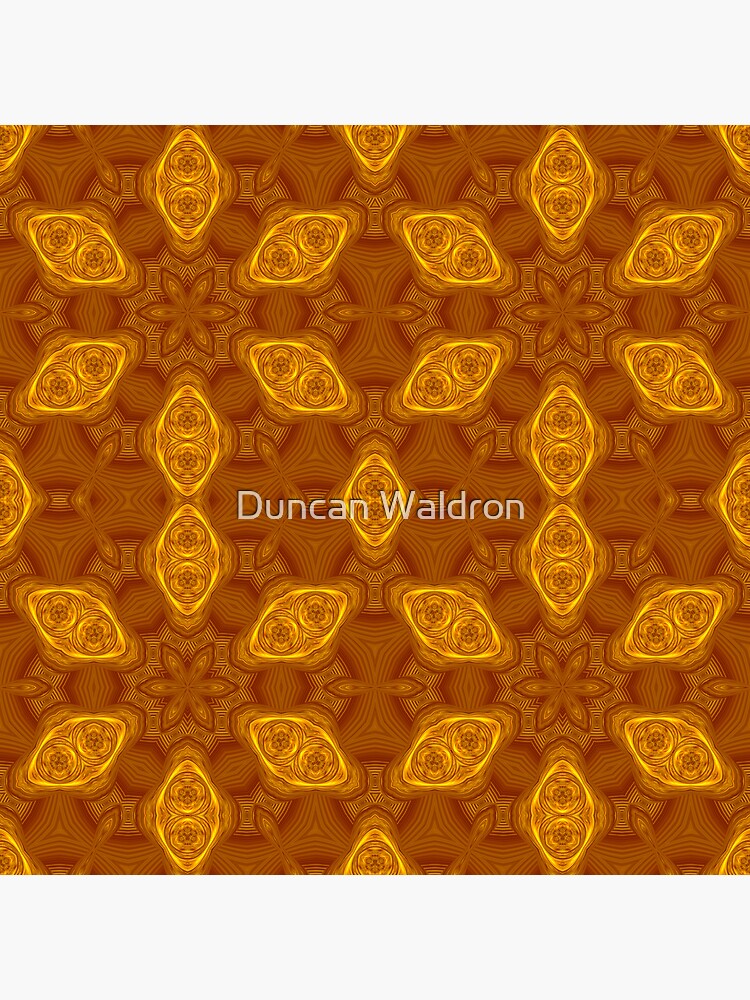Water lily pads abstracted #2 by DuncanW