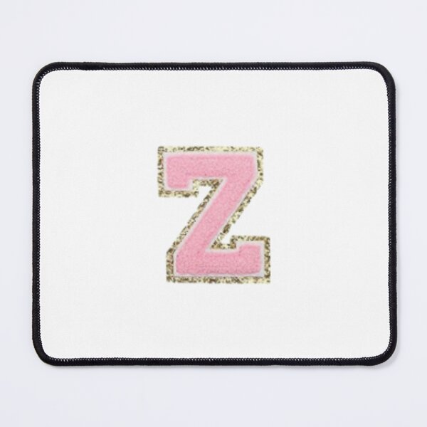 Item preview, Preppy Pink Varsity letter Z designed and sold by Gracie’s  Gold.