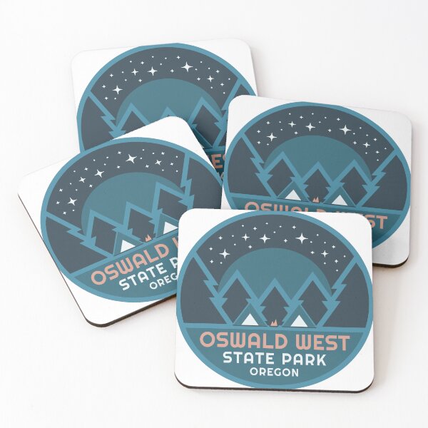 Item preview, Oswald West State Park OR Starry Pines Logo designed and sold by VanyaKar.