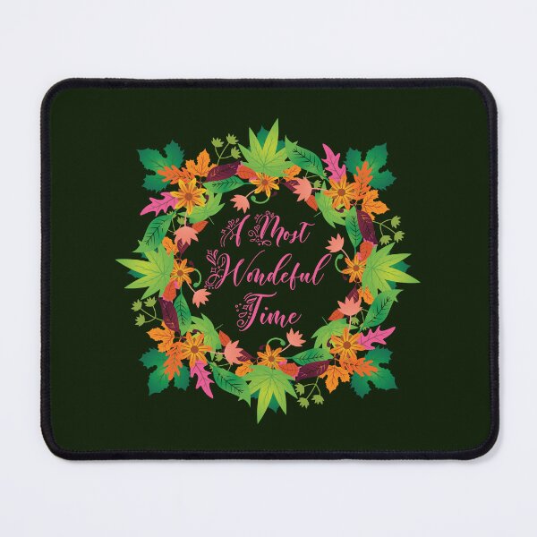 Item preview, Fall Season Leaves Autumn Wreath A Most Wonderful Time designed and sold by CharJens.
