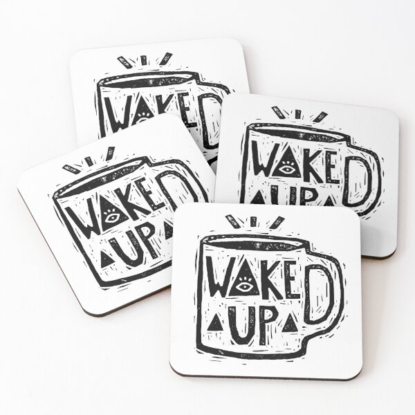 Item preview, Wake Up designed and sold by Midnight Coffee.