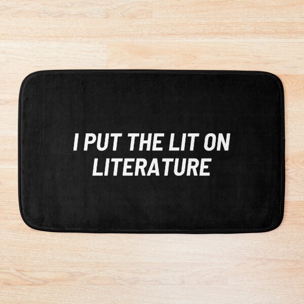 Item preview, I put the lit on literature designed and sold by Oreo2020 Creations.