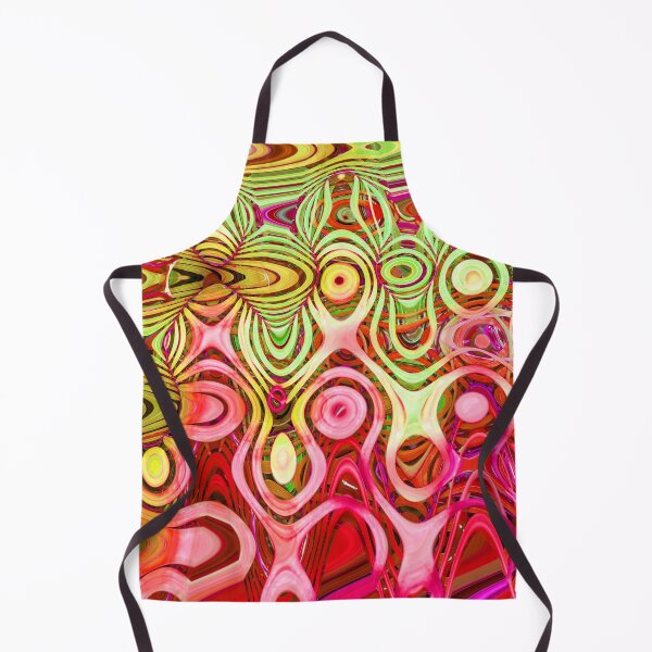 Item preview, Hippie Style Abstract Groovy Exotic Colors Happy Maximalism for Eccentric Flashy Maximalist 4 of 4 designed and sold by Beachy.