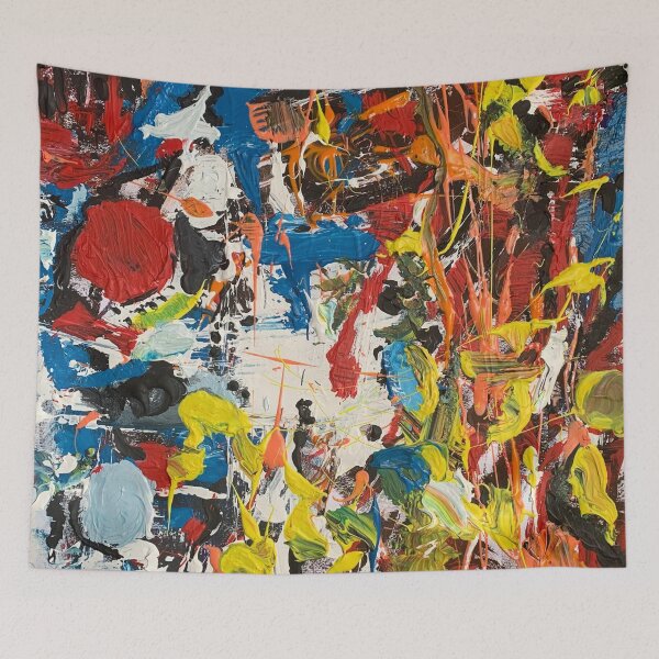 Item preview, Exuberance, a beautiful abstract piece designed and sold by Art With Impact – Statement Art & Apparel for Deep Thinkers.