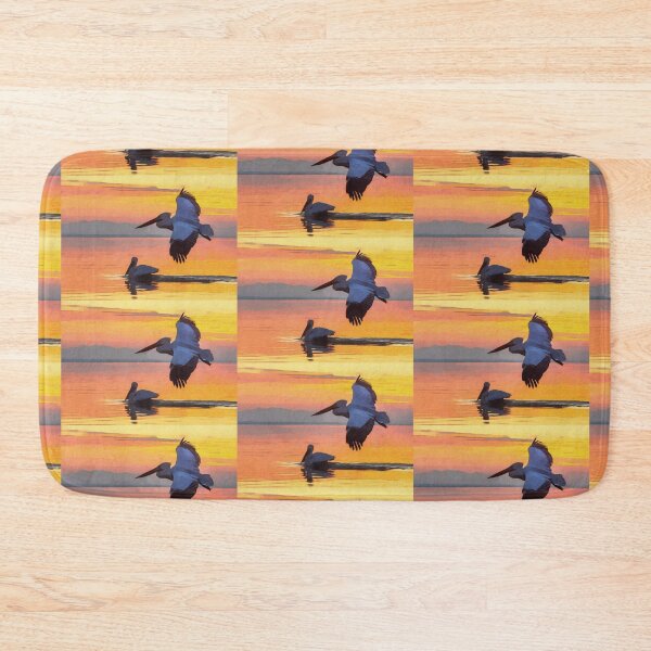 Item preview, Pelican At In Flight At Sunset designed and sold by NikkiBear67.