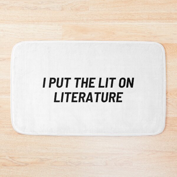 Item preview, I put the lit on literature designed and sold by Oreo2020 Creations.