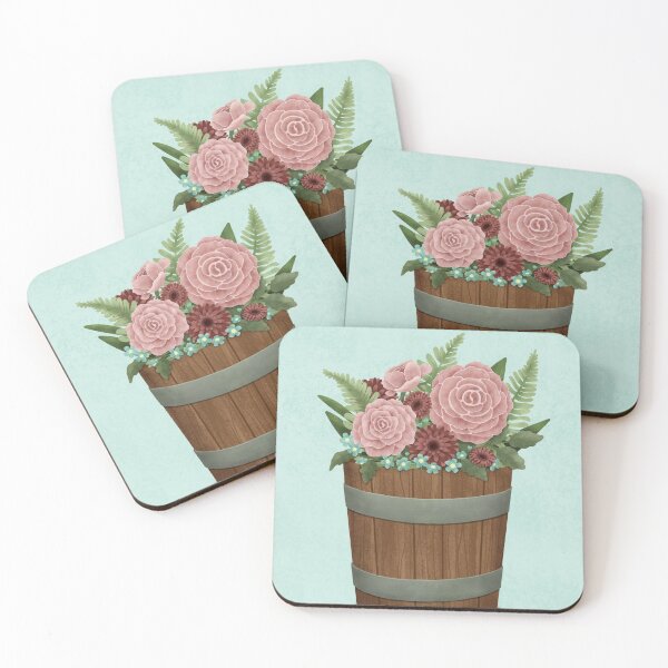 Item preview, Floral Bucket designed and sold by GrousyGirl.