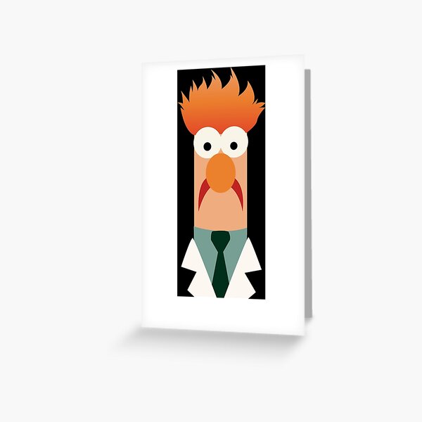 Beaker Greeting Card