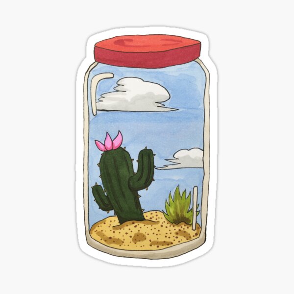 Desert in a Jar Sticker