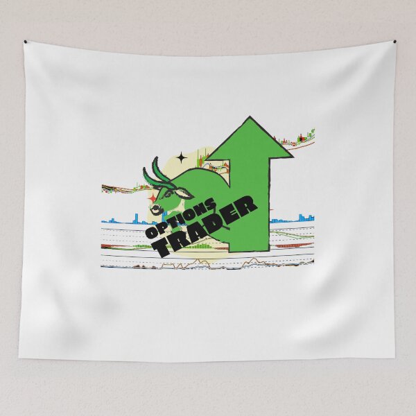 Item preview, Options trader gift, Unique gift for stock market trader, Wall street Bull, Charts, Technical analysis, Bullish, Trader gift designed and sold by TradingTeesKids.