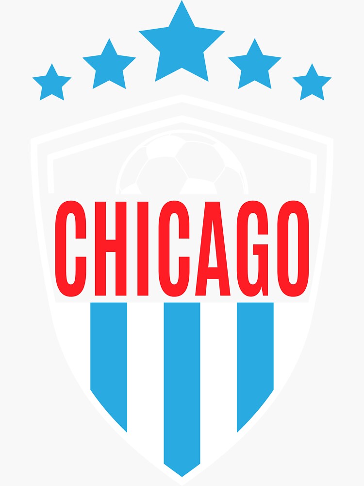 "Chicago Fire Soccer Jersey" Sticker for Sale by heavenlywhale Redbubble