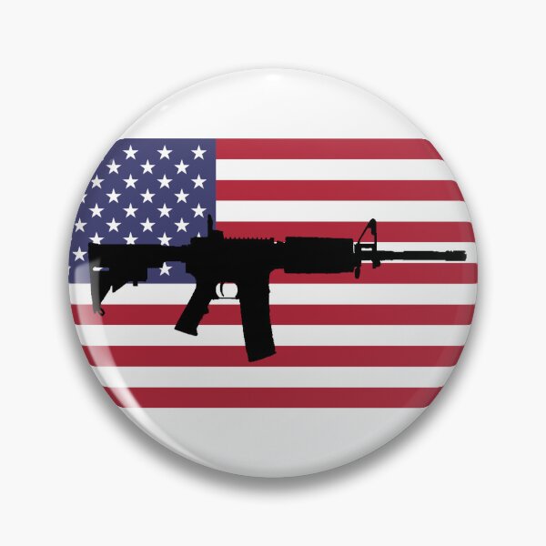 Item preview, M4 rifle with American Flag designed and sold by rowedave76.