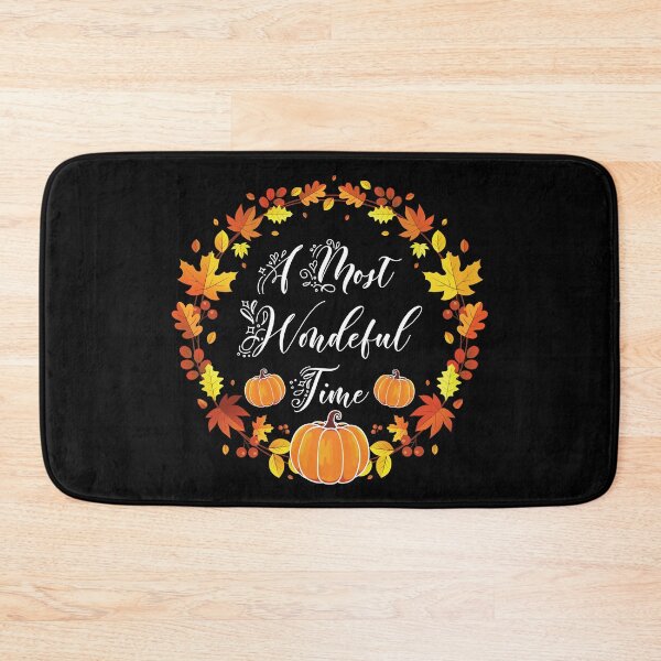 Item preview, Fall Season Leaves Autumn Wreath A Most Wonderful Time designed and sold by CharJens.