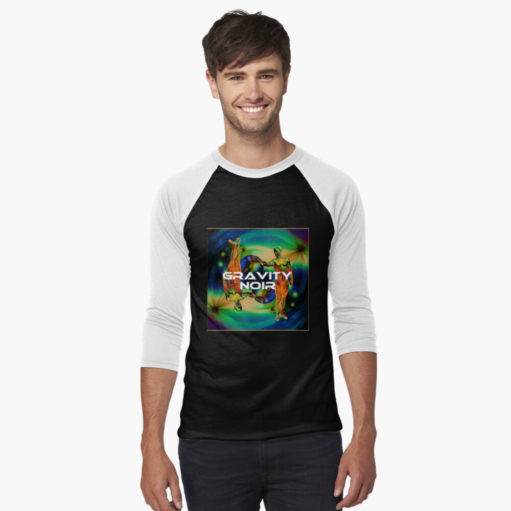 Item preview, Baseball ¾ Sleeve T-Shirt designed and sold by gravitynoir.