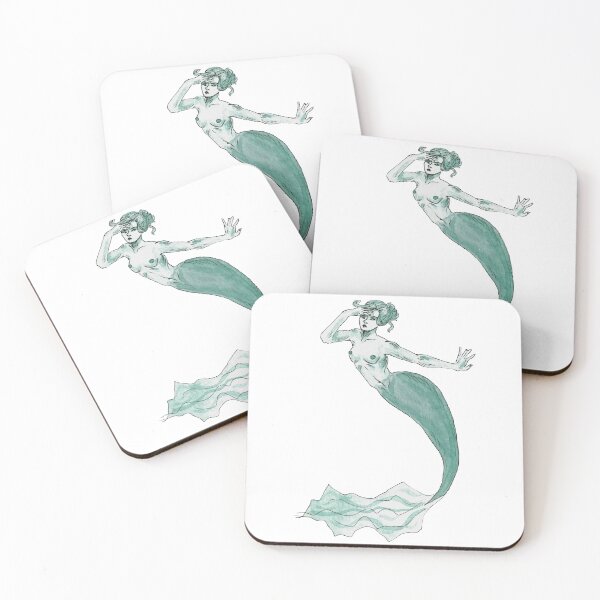 Item preview, Dark green- Mermay 2022 day 7 designed and sold by Adca-art.