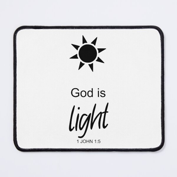 Item preview, God is light - 1 John 1:5 designed and sold by aheartforgod.