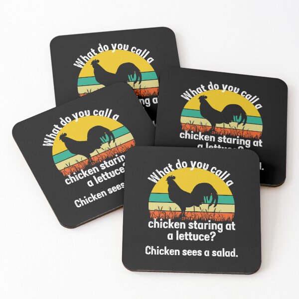 Item preview, What do you call a chicken Funny chicken jokes designed and sold by PERsonalthreads.