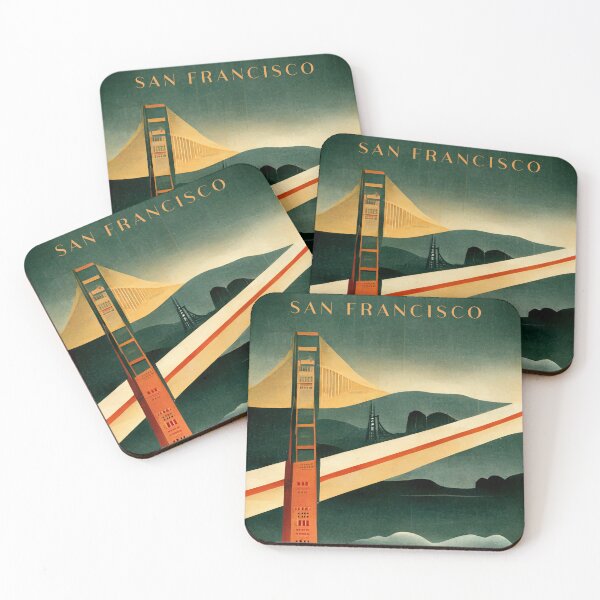 Item preview, San Francisco Art Deco designed and sold by ArtDecoGecko.
