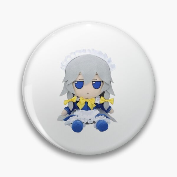 Item preview, sakuya izayoi fumo sticker designed and sold by sandyloam333.